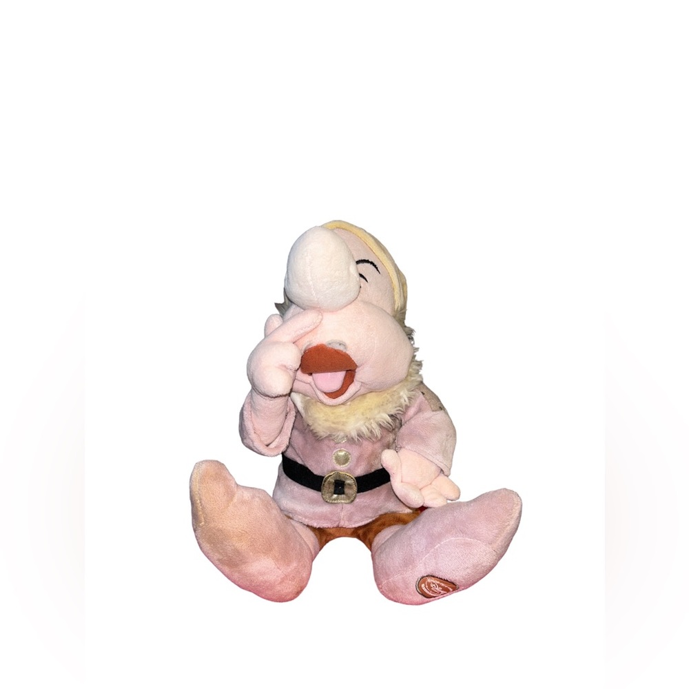 WDW Disney Plush  SNEEZY Snow White 12”